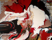 BURBERRY ISLAND 40" x 30" ORIGINAL MONA HELMY ART PAINTING